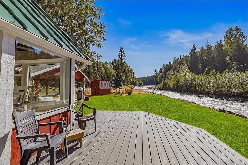 New: Steps From White River Near Mount Rainier National Park Greenwater Εξωτερικό φωτογραφία